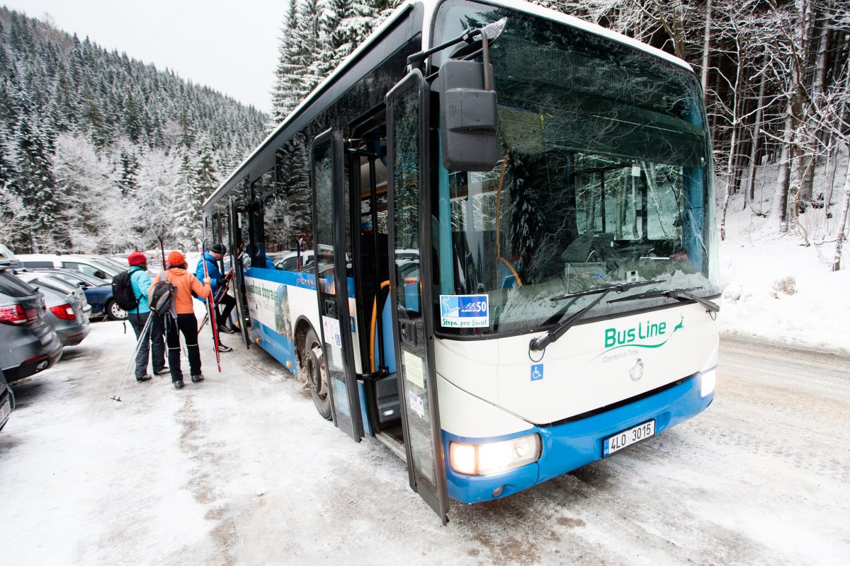 Autobus Jilemnice - Roudnice - Jilemnice