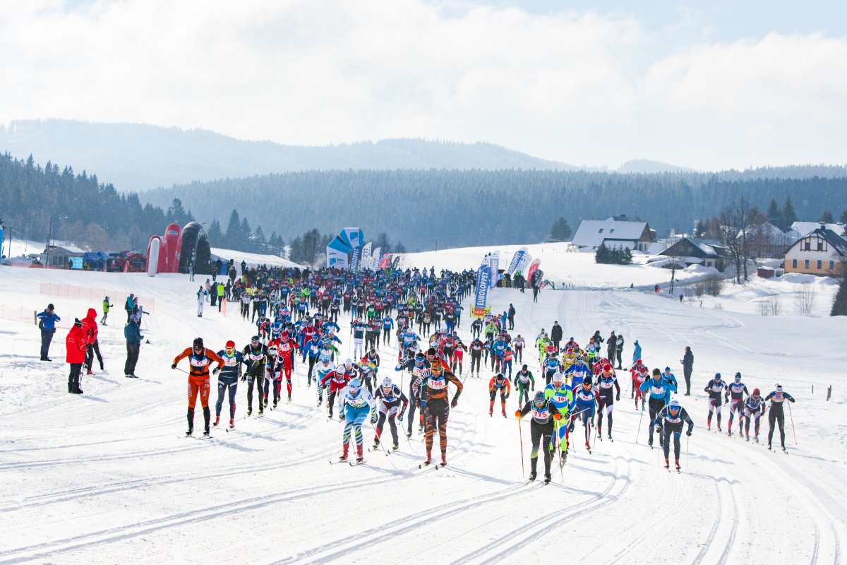 Pozvánka na ČT Šumavský skimaraton