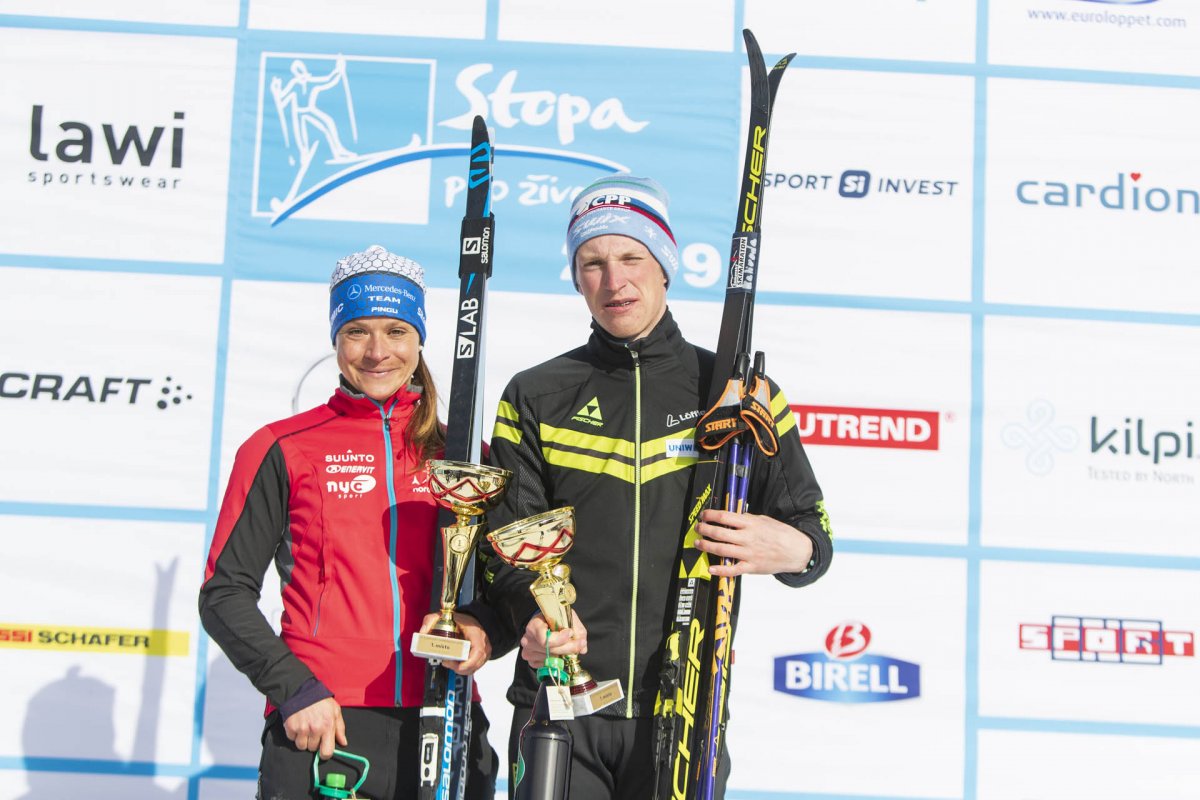 Výsledky ČT Šumavský skimaraton 2019 - neděle