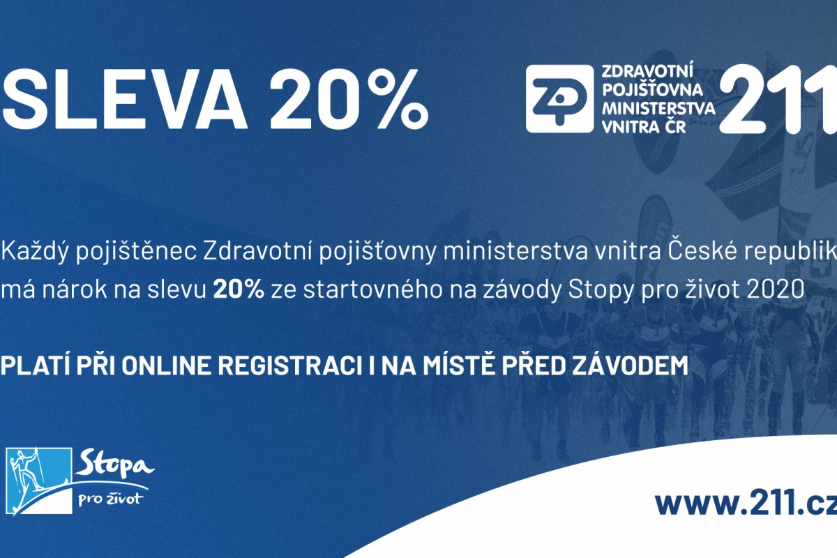 Zdravotní pojišťovna ministerstva vnitra ČR zve své pojištěnce na Stopu pro život!