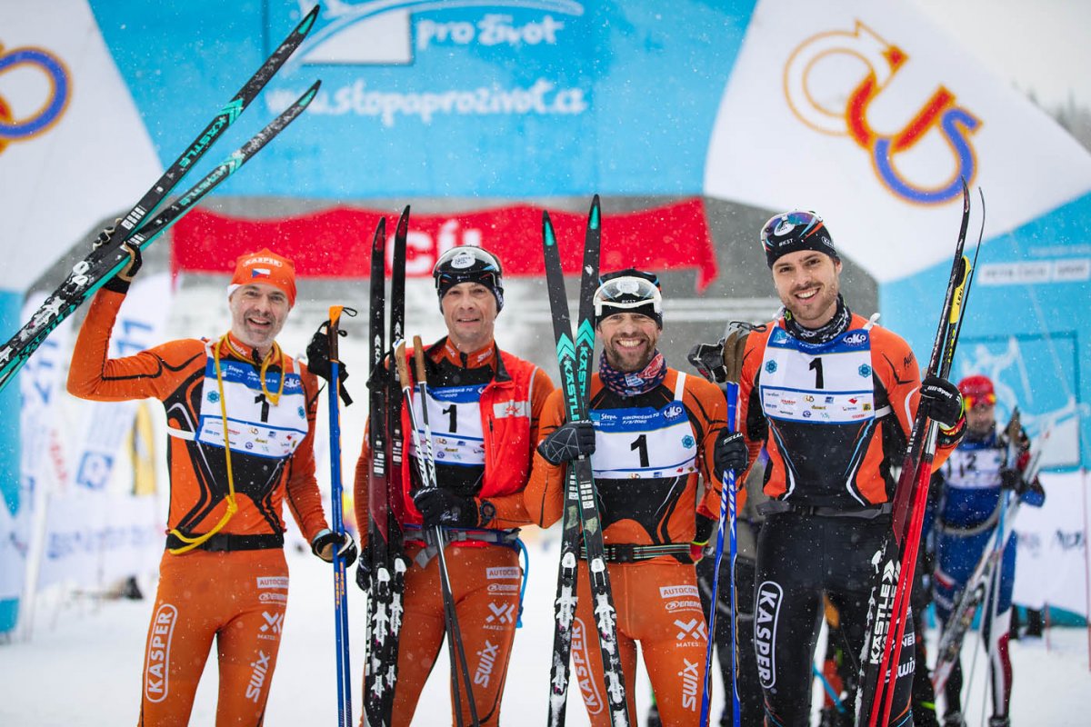 Popáté v řadě! Kasper - Swix Team i nadále vládne Krkonošské 70!