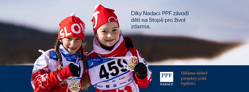 Díky Nadaci PPF závodí děti na Stopě pro život letos zdarma!